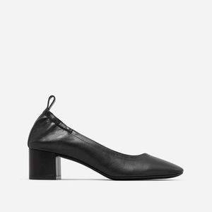 Everlane Day Heel Black Leather